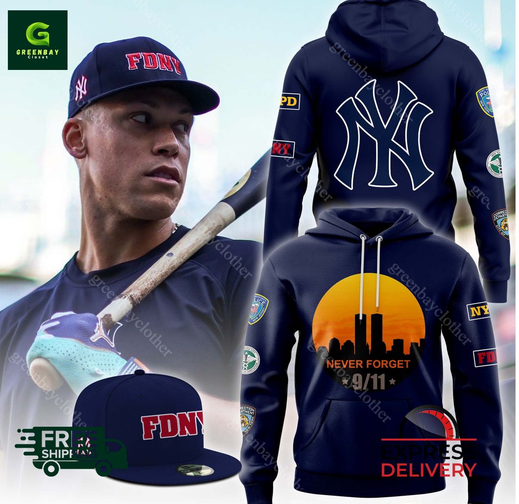 New York Yankees Never Forget 9 11 Hoodie