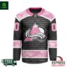 NHL Colorado Avalanche Special Pink Fight Breast Cancer Hockey Jersey