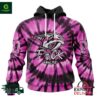 NHL Nashville Predators Fuck Cancer Pink Personalized Hoodie