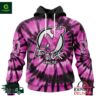 NHL New Jersey Devils Fuck Cancer Pink Personalized Hoodie