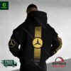 Oversized Mercedes Benz Donda Print Hoodie