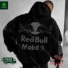 Oversized Red Bull Racing F1 Team Print Hoodie Black