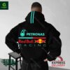 Oversized Red Bull Racing Petronas Print Hoodie