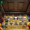 Pittsburgh Steelers NFL In This House We Halloween Doormat