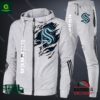 Seattle Kraken NHL Hooded Zip Sports Suit