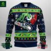 Seattle Seahawks NFL Grinch Ugly Christmas Sweater