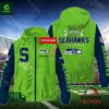 Seattle seahawks NFL Personalized Windbreaker Outdoor Jacket
