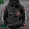 Sheffield United Personalized Retro Vintage Men Hoodie