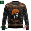 So Call Me May Be Scream Horror Ugly Christmas Sweater