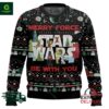 Star Wars Merry Force Be With You Ugly Christmas Sweater