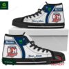 Sydney Roosters NRL Personalized High Top Canvas Shoes