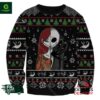 The Nightmare Before Christmas Jack Skellington And Sally Ugly Sweater