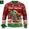 To You A Merry Christmas I Wish Baby Grogu Star War Ugly Sweater