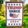 Trump Vance Make America Great Again 2024 Flag
