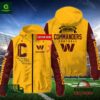 Washington Commanders NFL Personalized Windbreaker Outdoor Jacket