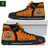 Wests Tigers NRL Personalized High Top Canvas Shoes