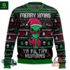 Alien Ya Filthy Humans Ugly Christmas Sweater