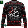 American Santa American Psycho Ugly Christmas Sweater