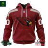 Arizona Cardinals NFL Home Kits Season 24-25 Personalized Hoodie