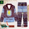 Aston Villa F.C Personalized Pajamas Set