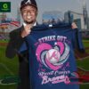 Atlanta Braves Strike Out Breast Cancer Braves Shirt