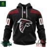 Atlanta Falcons NFL Home Kits Season 24-25 Personalized Hoodie