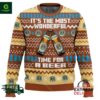 Augustiner Brau It?s The Most Wonderful Time For A Beer Ugly Christmas Sweater
