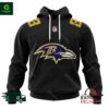 Baltimore Ravens NFL Design City Personalized Hoodie