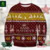 Basil Hayden’s Dark Rye Kentucky Straight Bourbon Whiskey Holiday Ugly Christmas Sweater
