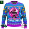 Black Goku Super Saiyan Rose Ugly Christmas Sweater