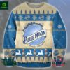 Blue Moon Beer Ugly Christmas Sweater