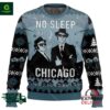 Blues Brothers No Sleep Til Chicago Ugly Christmas Sweater