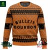 Bulleit Bourbon Whiskey Ugly Christmas Sweater