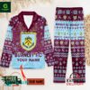 Burnley F.C Christmas Personalized Pajamas Set