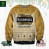 Bushmills Irish Whiskey Snowflakes Xmas Ugly Christmas Sweater