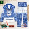 Cardiff City F.C Christmas Personalized Pajamas Set