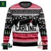 Carling United Kingdom Beer Ugly Christmas Sweater