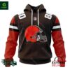 Cleveland Browns NFL Home Kits Season 24-25 Personalized Hoodie