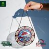Colorado Avalanche NHL Stained Glass Suncatcher