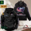 Columbus Blue Jackets NHL Personalized Vintage Multi Pocket Hoodie