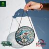 Cronulla-Sutherland Sharks NRL Stained Glass Suncatcher
