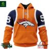 Denver Broncos NFL Home Kits Season 24-25 Personalized Hoodie