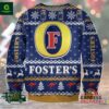 Foster’s Beer Blue Holiday Ugly Christmas Sweater