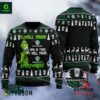 Grinch I Will Drink Starbucks Coffee Everywhere Ugly Christmas Sweater