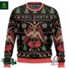 Hail Santa Satan Claus Ugly Christmas Sweater