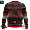 Hellboy Fireproof Ugly Christmas Sweater