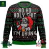 Ho Ho Holy Shit I?m Drunk Santa Claus Ugly Christmas Sweater