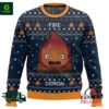 Howl?s Moving Castle Calcifer Ugly Christmas Sweater