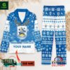 Huddersfield Town A.F.C Christmas Personalized Pajamas Set