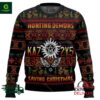 Hunting Demons Saving Christmas Kaz 2y5 Supernatural Ugly Sweater